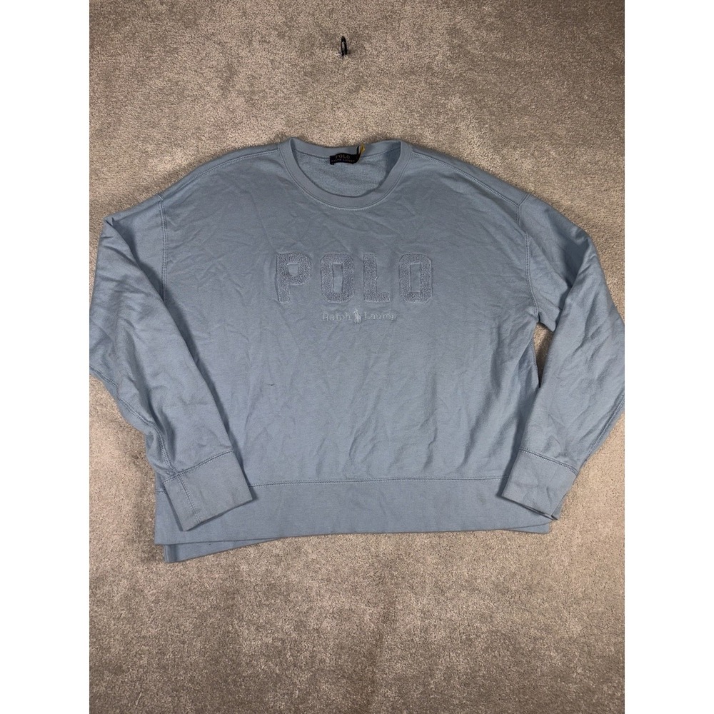 Polo Ralph Lauren‎ sweatshirt relaxed fit blue xl